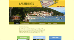 Desktop Screenshot of apartments-bradicic.net